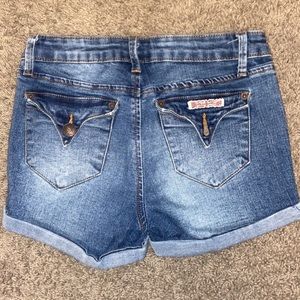 Girls jean shorts